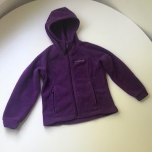 Columbia girls fleece jacket